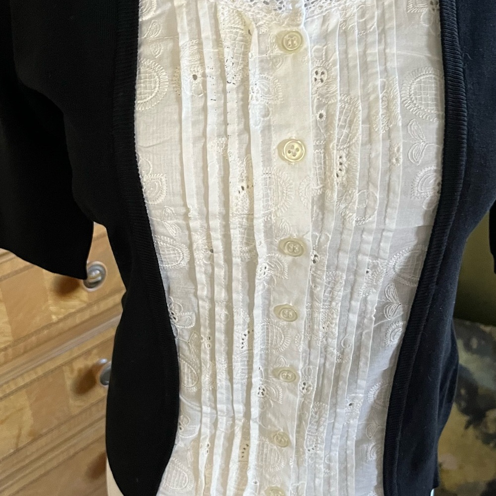 August Silk 2in1 Sweater…NWT